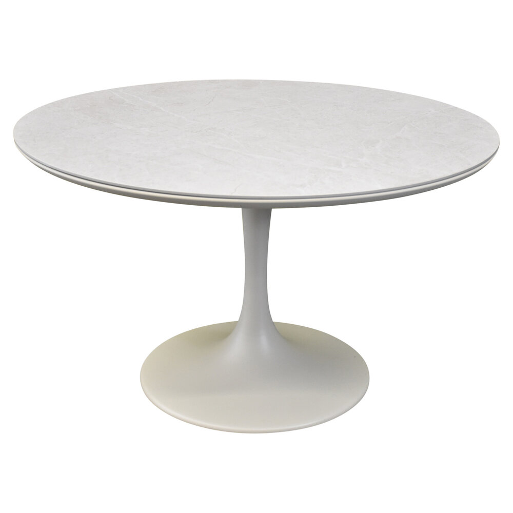AVH-Collectie Joshua Flair dining tuinset 5-delig latte 120xH75cm