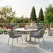 AVH-Collectie Joshua Flair dining tuinset 5-delig latte 120xH75cm