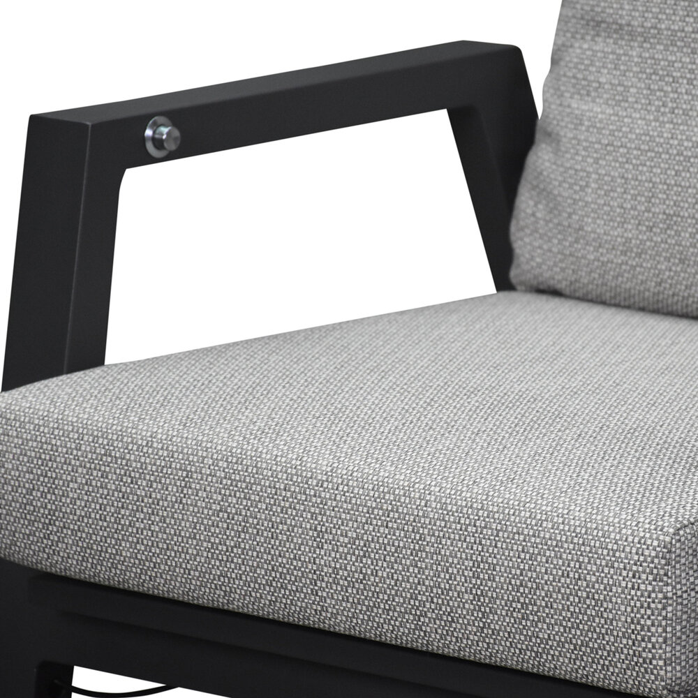 AVH-Collectie Barolo Pacific stoel bank dining loungeset 4 delig verstelbaar antraciet AVH-Collectie Barolo Pacific stoel bank dining loungeset 4 delig verstelbaar antraciet