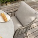 4 Seasons Outdoor Hampton Puglia low dining tuinset 160xH69 cm 7 delig mortex latte Taste 4SO