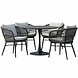 AVH-Collectie Arezzo Flair dining tuinset 5-delig antraciet 120xH75cm