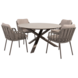4 Seasons Outdoor Prado Puglia dining tuinset 130xH75 cm 5 delig keramiek terre Taste 4SO