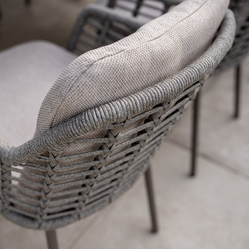 4 Seasons Outdoor Prado Puglia dining tuinset 130xH75 cm 5 delig keramiek terre Taste 4SO