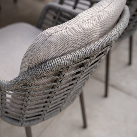 4 Seasons Outdoor Prado Puglia dining tuinset 300x110xH75 cm 9 delig keramiek terre Taste 4SO