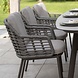4 Seasons Outdoor Sarah Puglia dining tuinset 120xH75 cm 5 delig keramiek terre Taste 4SO