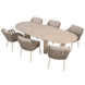 4 Seasons Outdoor Denia Puglia dining tuinset 240x105xH75 cm 7 delig keramiek latte Taste 4SO 4 Seasons Outdoor Denia Puglia dining tuinset 240x105xH75 cm 7 delig keramiek latte Taste 4SO