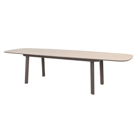 4 Seasons Outdoor Manolo Puglia dining tuinset 230-290x100xH75 cm 9 delig uitschuifbaar keramiek terre Taste 4SO