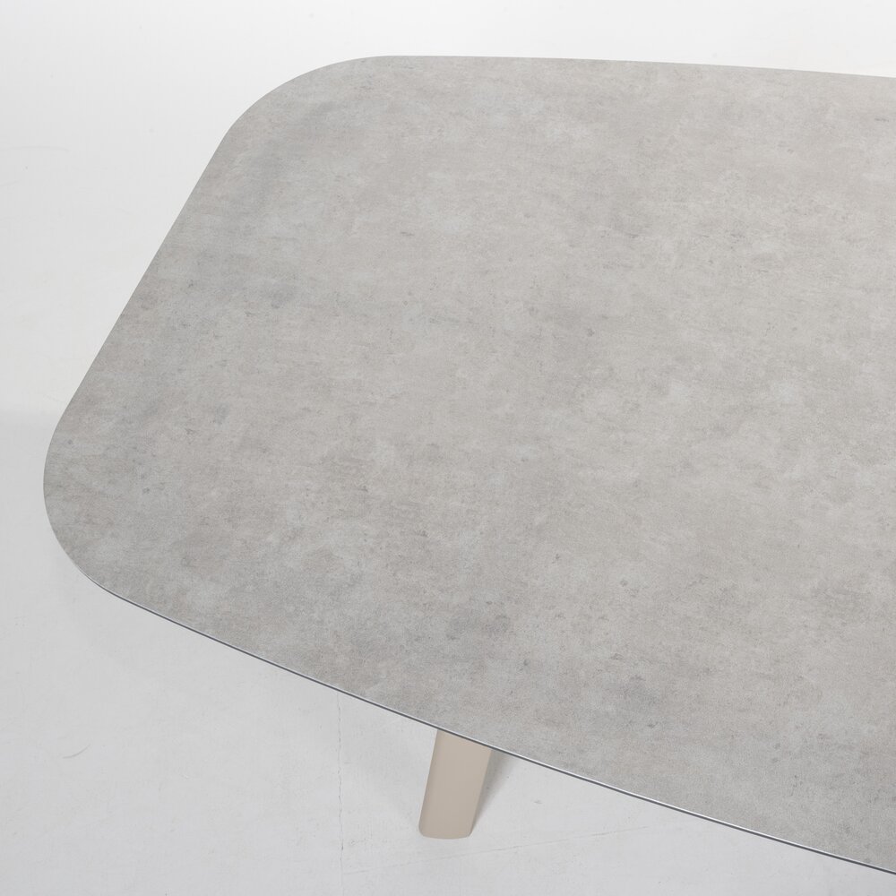 4 Seasons Outdoor Manolo Puglia dining tuinset 180x95xH75 cm 5 delig keramiek latte Taste 4SO 4 Seasons Outdoor Manolo Puglia dining tuinset 180x95xH75 cm 5 delig keramiek latte Taste 4SO