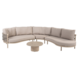 4 Seasons Outdoor Sofie Piacenza modulaire hoek loungeset 4 delig keramiek latte Taste 4SO
