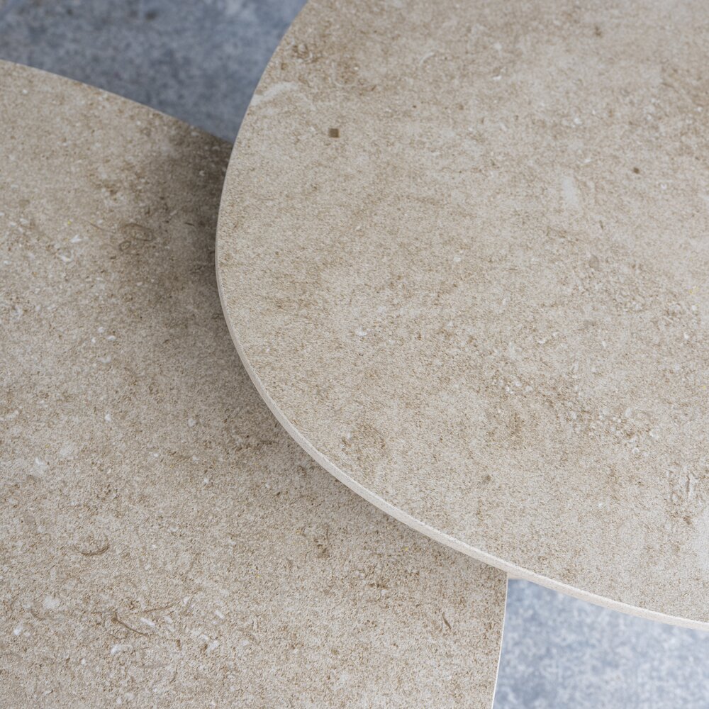 4 Seasons Outdoor Sofie Piacenza modulaire hoek loungeset 4 delig keramiek latte Taste 4SO