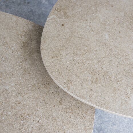 4 Seasons Outdoor Sofie Piacenza modulaire hoek loungeset 4 delig keramiek latte Taste 4SO