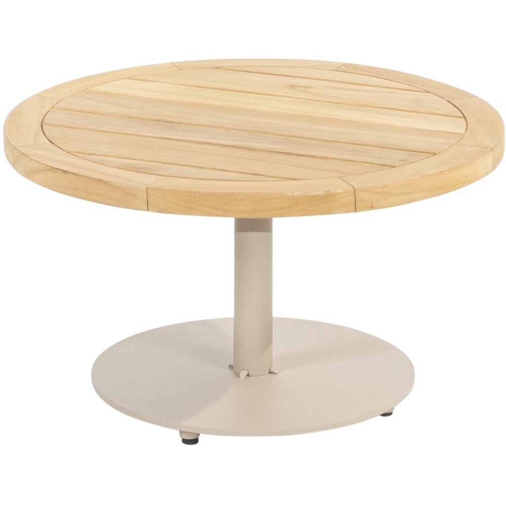 4 Seasons Outdoor Volta Piacenza modulaire hoek loungeset 4 delig teak latte Taste 4SO