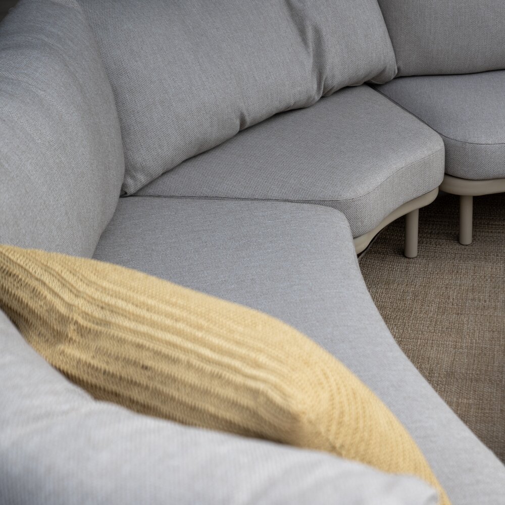 4 Seasons Outdoor Vic Piacenza modulaire hoek loungeset 4 delig keramiek latte Taste 4SO 4 Seasons Outdoor Vic Piacenza modulaire hoek loungeset 4 delig keramiek latte Taste 4SO