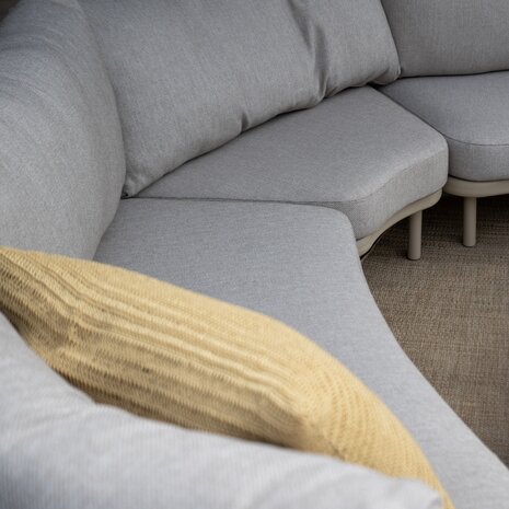 4 Seasons Outdoor Vic Piacenza modulaire hoek loungeset 4 delig keramiek latte Taste 4SO 4 Seasons Outdoor Vic Piacenza modulaire hoek loungeset 4 delig keramiek latte Taste 4SO