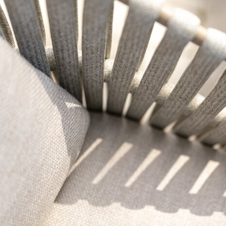 4 Seasons Outdoor Manolo Eva dining tuinset 180x95xH75 cm 7 delig keramiek latte Taste 4SO