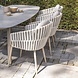 4 Seasons Outdoor Manolo Eva dining tuinset 180x95xH75 cm 7 delig keramiek latte Taste 4SO