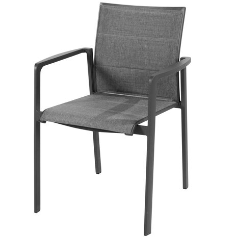 4 Seasons Outdoor Manolo Cortina bistro dining tuinset 3 delig keramiek antraciet Taste 4SO