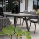 4 Seasons Outdoor Manolo Cannes dining tuinset 240x103xH75 cm 7 delig keramiek terre Taste 4SO