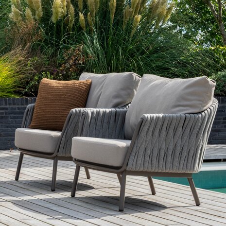 4 Seasons Outdoor Demi Cannes stoel bank loungeset 5 delig organic terre Taste 4SO 4 Seasons Outdoor Demi Cannes stoel bank loungeset 5 delig organic terre Taste 4SO