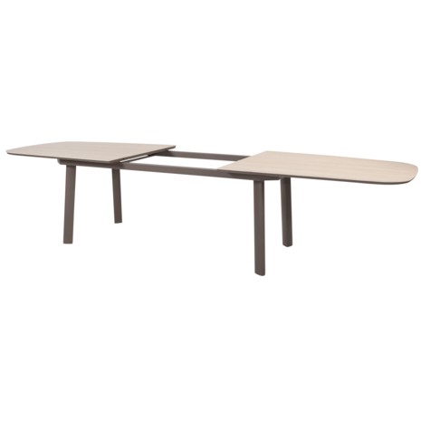 4 Seasons Outdoor Manolo Cannes dining tuinset 230-290x100xH75 cm 9 delig uitschuifbaar keramiek terre Taste 4SO