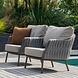 4 Seasons Outdoor Cannes stoel bank loungeset 4 delig organic terre Taste 4SO