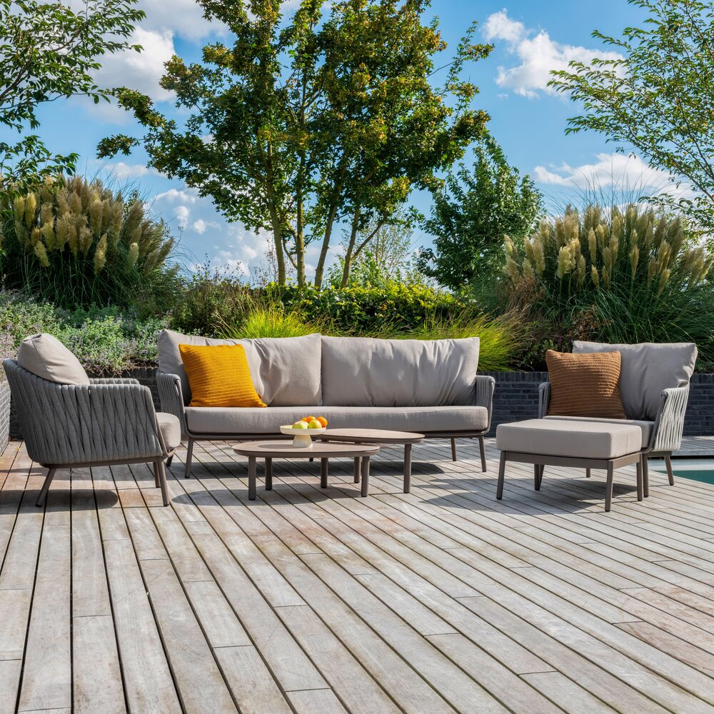 4 Seasons Outdoor Vic Cannes stoel bank loungeset 4 delig organic terre Taste 4SO