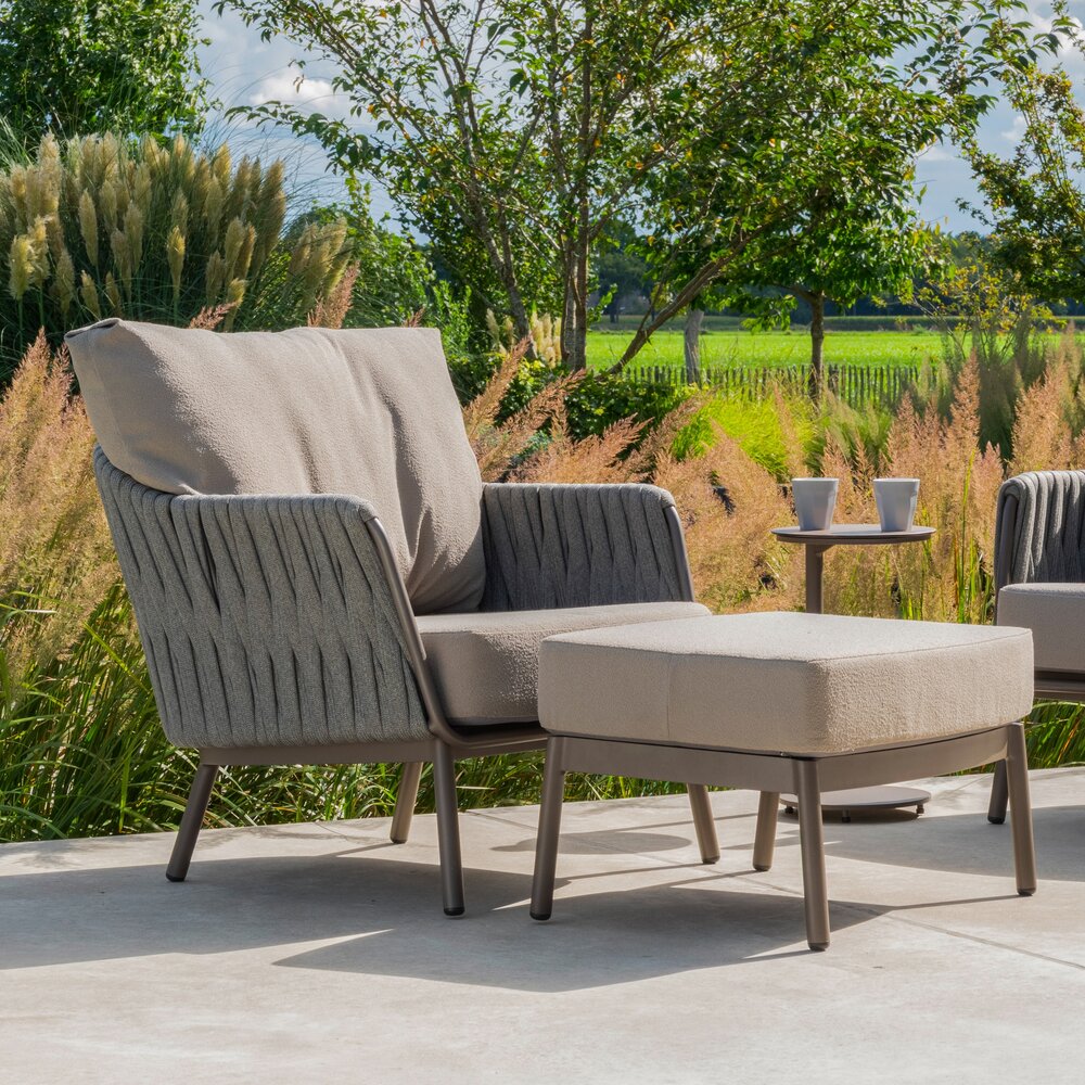 4 Seasons Outdoor Vic Cannes stoel bank loungeset 5 delig organic terre Taste 4SO 4 Seasons Outdoor Vic Cannes stoel bank loungeset 5 delig organic terre Taste 4SO