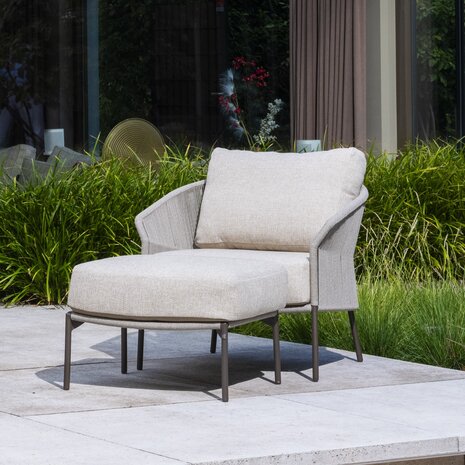 4 Seasons Outdoor Florence stoel bank loungeset 4 delig rope terre Taste 4SO 4 Seasons Outdoor Florence stoel bank loungeset 4 delig rope terre Taste 4SO