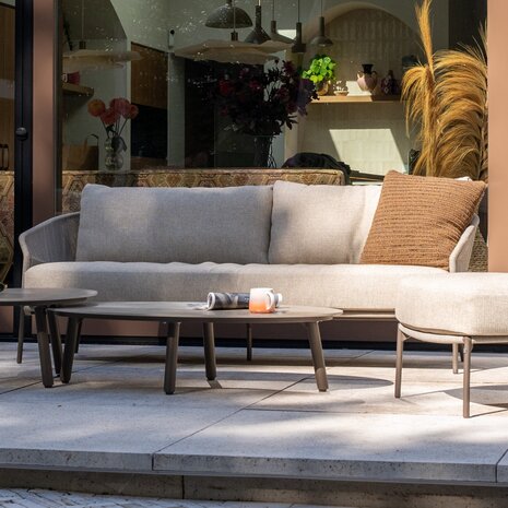 4 Seasons Outdoor Florence stoel bank loungeset 4 delig rope terre Taste 4SO 4 Seasons Outdoor Florence stoel bank loungeset 4 delig rope terre Taste 4SO