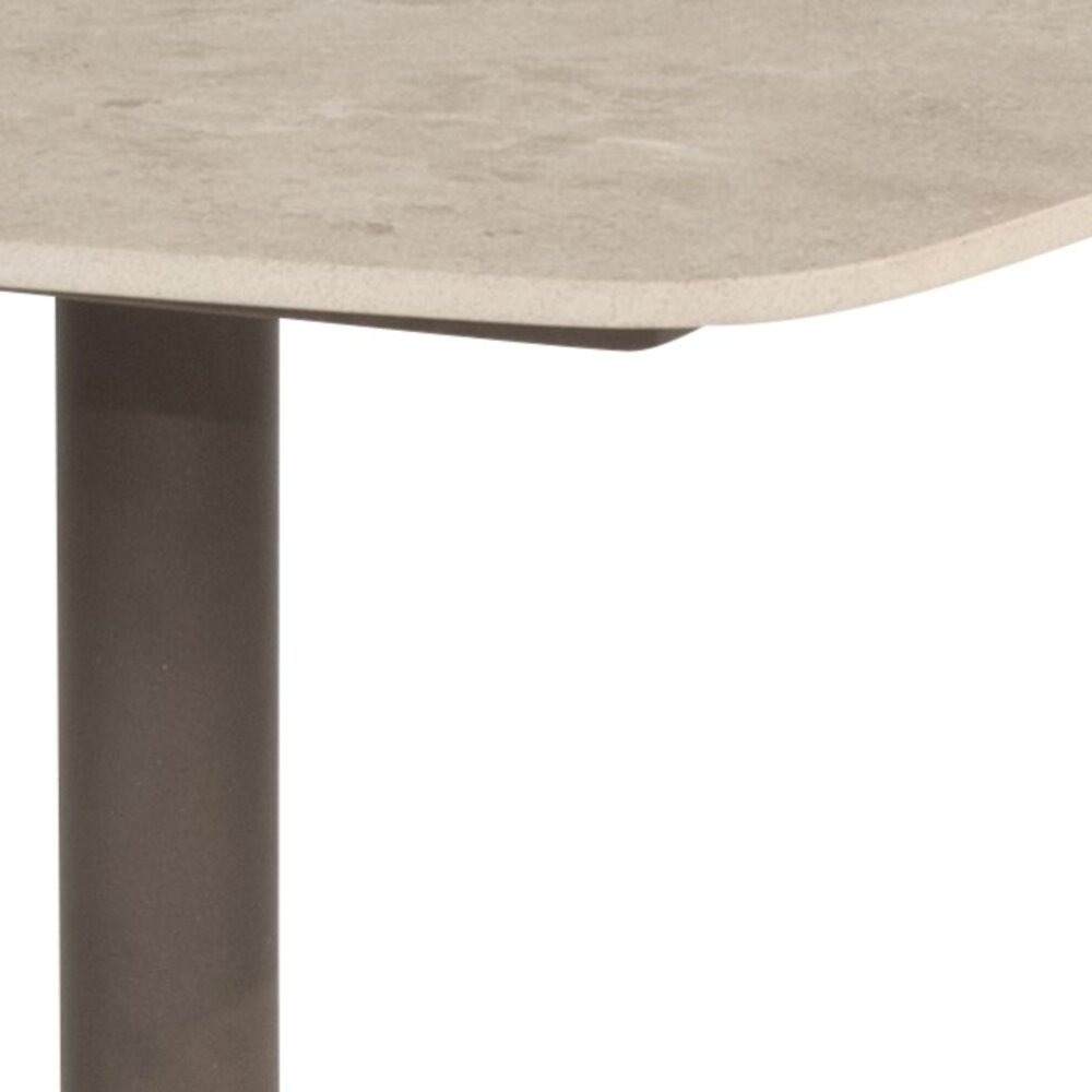 4 Seasons Outdoor Vermont Barolo bistro dining tuinset 75x75xH75 cm 3 delig keramiek terre Taste 4SO