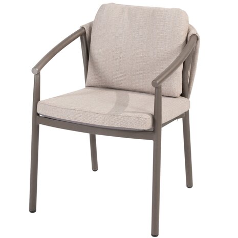 4 Seasons Outdoor Manolo Barolo dining tuinset 180x95xH75 cm 5 delig keramiek terre Taste 4SO