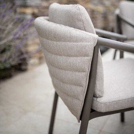 4 Seasons Outdoor Manolo Barolo dining tuinset 240x103xH75 cm 7 delig keramiek terre Taste 4SO