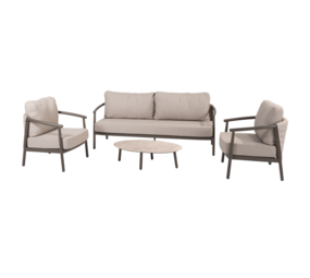 4 Seasons Outdoor Salute Barolo stoel bank loungeset 4 delig keramiek terre Taste 4SO