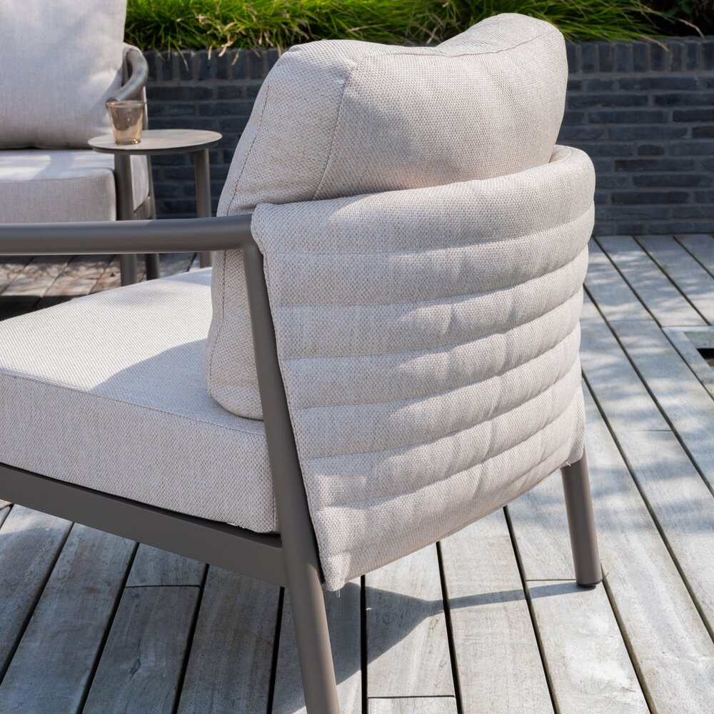 4 Seasons Outdoor Vic Barolo stoel bank loungeset 4 delig keramiek terre Taste 4SO