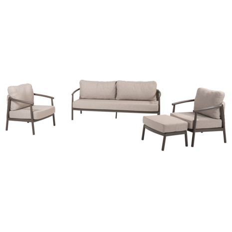 4 Seasons Outdoor Barolo stoel bank loungeset 4 delig terre Taste 4SO