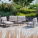4 Seasons Outdoor Vic Barolo stoel bank loungeset 4 delig keramiek terre Taste 4SO