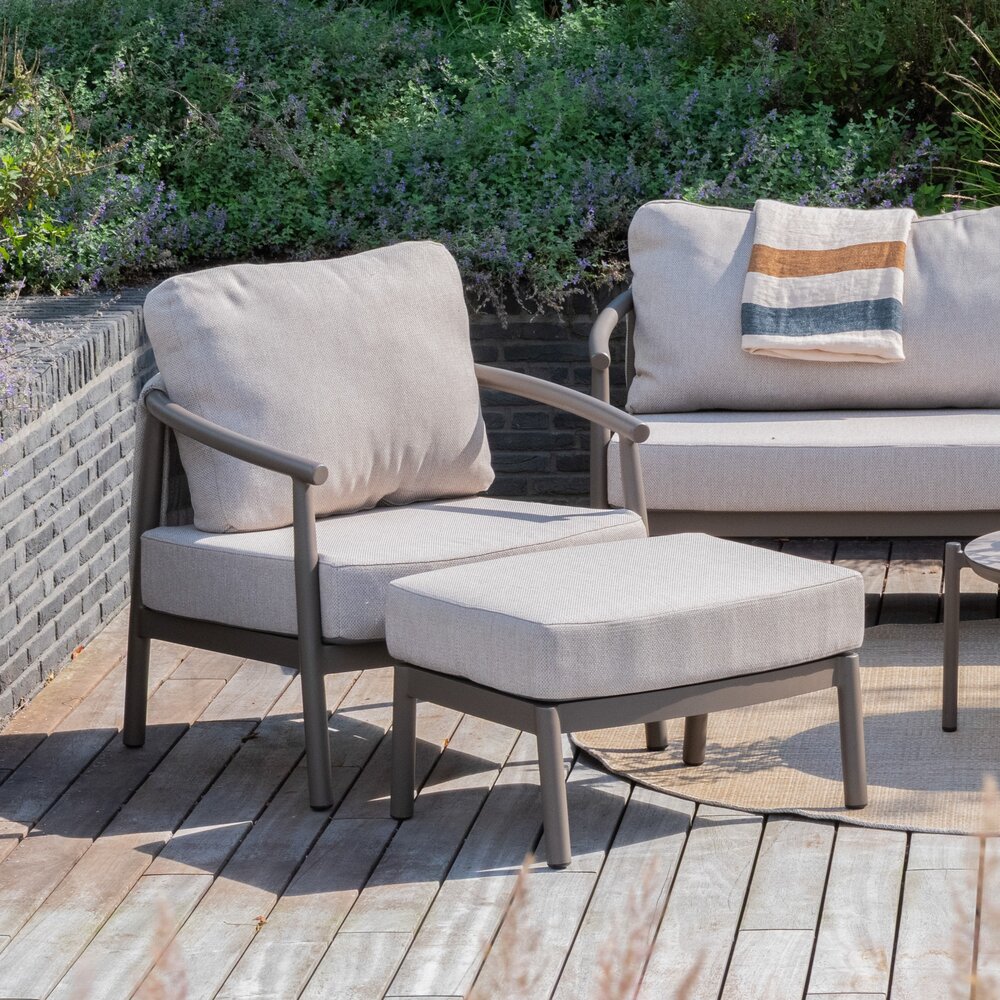 4 Seasons Outdoor Vic Barolo stoel bank loungeset 5 delig keramiek terre Taste 4SO