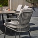 4 Seasons Outdoor Manolo Alicante dining tuinset 240x103xH75 cm 7 delig antraciet Taste 4SO