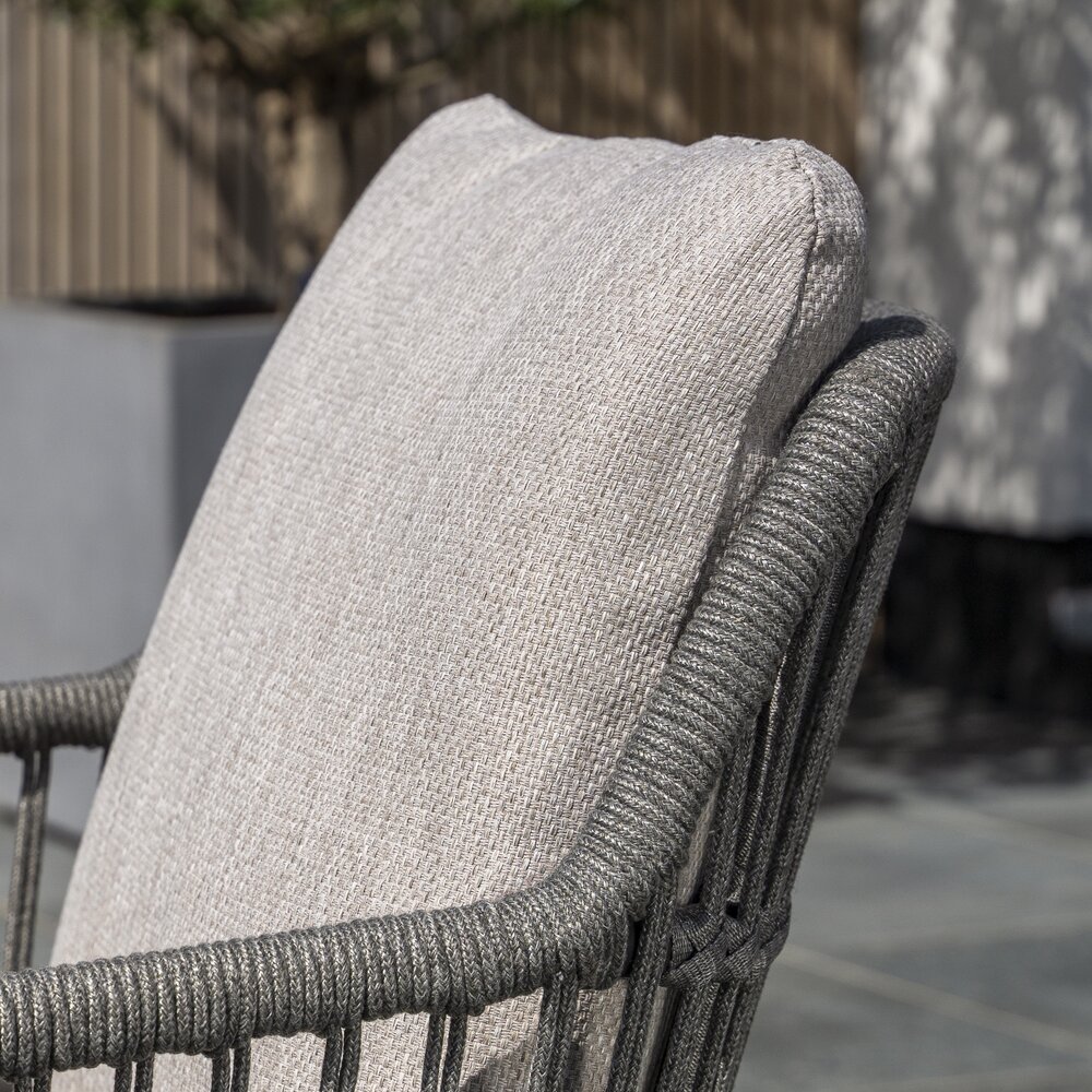 4 Seasons Outdoor Manolo Alicante bistro dining tuinset 75x75x75 cm 3 delig antraciet Taste 4SO