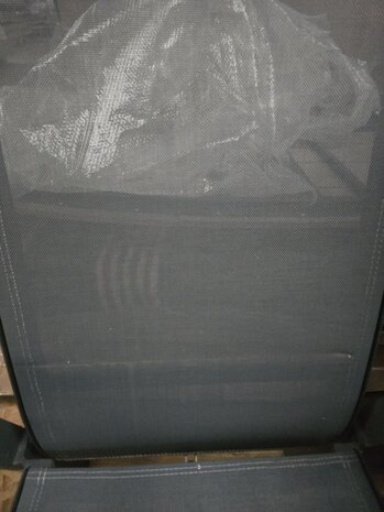 AVH-Collectie Showroommodel Nancy dining tuinstoel aluminium teak antraciet ( set van 4)