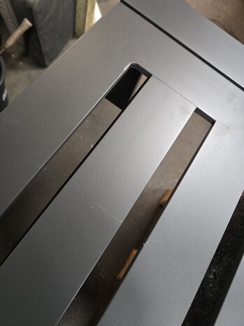 AVH-Collectie Showroommodel Salvi ligbed aluminium antraciet