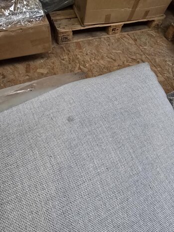 AVH-Collectie Showroommodel Almeria hoek loungeset 6-delig aluminium antraciet