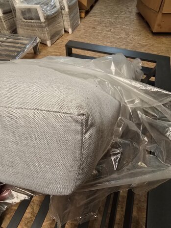 AVH-Collectie Showroommodel Almeria hoek loungeset 6-delig aluminium antraciet