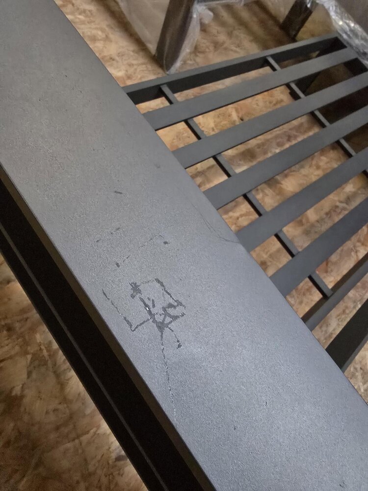 AVH-Collectie Showroommodel Almeria hoek loungeset 6-delig aluminium antraciet