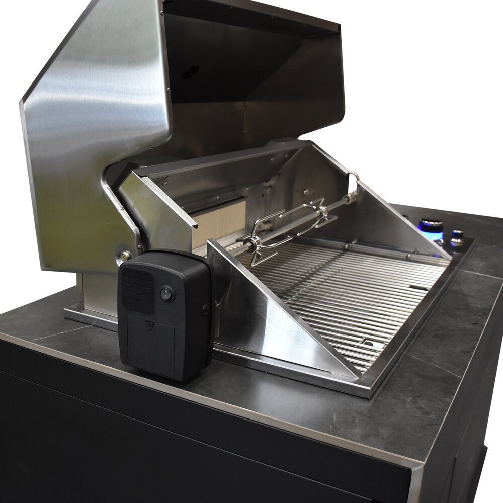 AVH-Collectie Emberhaus Bar en Grill buitenkeuken 263x70xH120 cm grijs