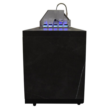 AVH-Collectie Emberhaus Bar en Grill buitenkeuken 263x70xH120 cm grijs