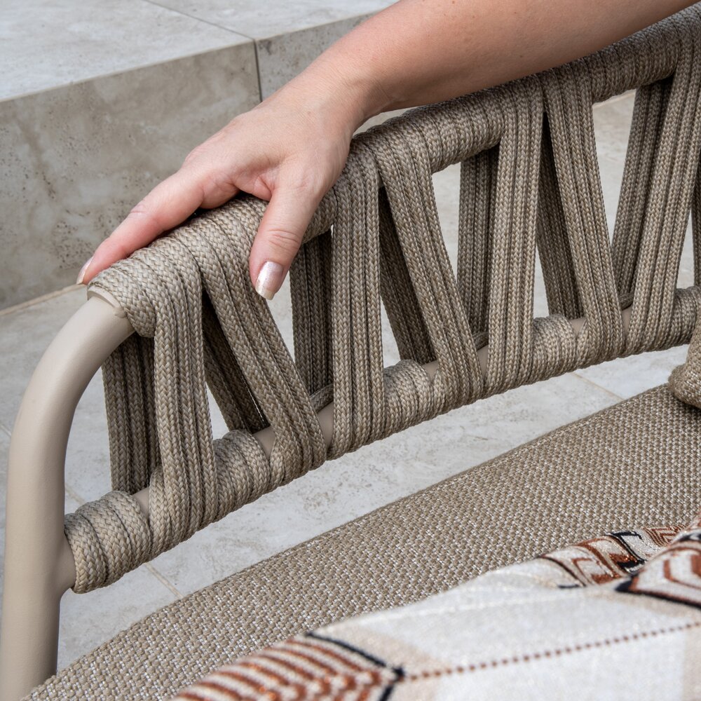 4 Seasons Outdoor Sofie Calma stoel bank loungeset 5 delig keramiek latte Taste 4SO 4 Seasons Outdoor Sofie Calma stoel bank loungeset 5 delig keramiek latte Taste 4SO