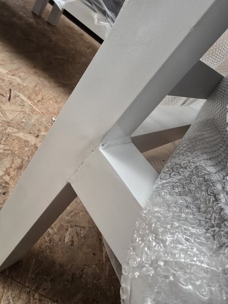 AVH-Collectie Showroommodel Fabri hoek loungeset 5 delig aluminium wit