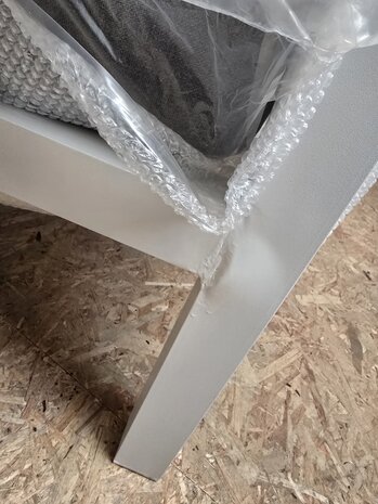 AVH-Collectie Showroommodel Fabri hoek loungeset 5 delig aluminium wit