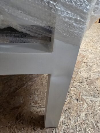 AVH-Collectie Showroommodel Fabri hoek loungeset 5 delig aluminium wit